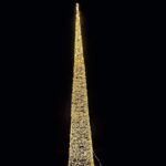 ALBERO DI NATALE FERRO 1200 LED ESTERNO D30XH180 ART.127077