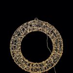 GHIRLANDA FERRO 500LED EST NAT DIAM50 ART.127082