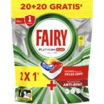 FAIRY CAPS PLATINUM 20+20PZ LIMONE