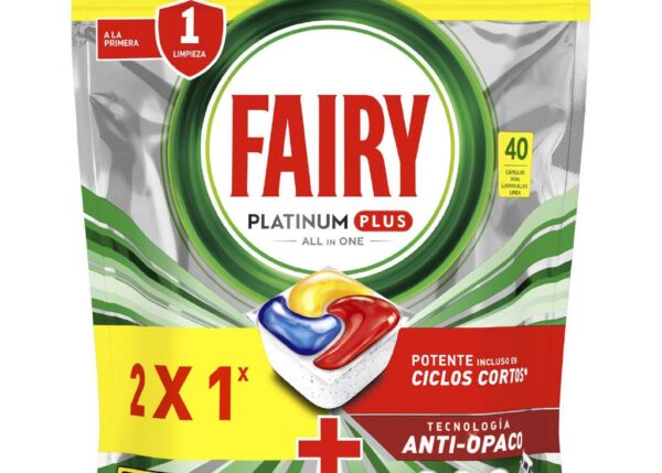 FAIRY CAPS PLATINUM 20+20PZ LIMONE