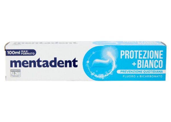 MENTADENT DENTIFRICIO 100ML PROTEZIONE+BIANCO