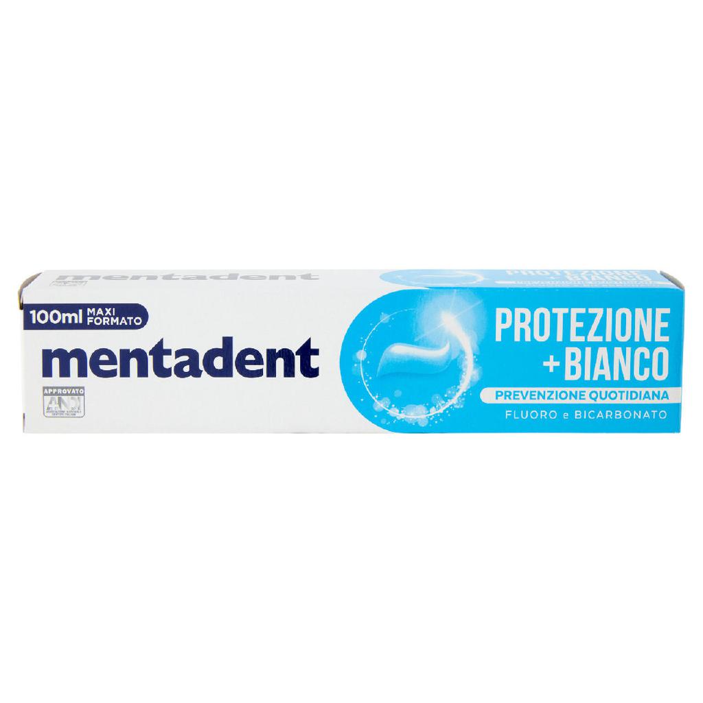 MENTADENT DENTIFRICIO 100ML PROTEZIONE+BIANCO MENTADENT DENTIFRICIO 100ML PROTEZIONE+BIANCO